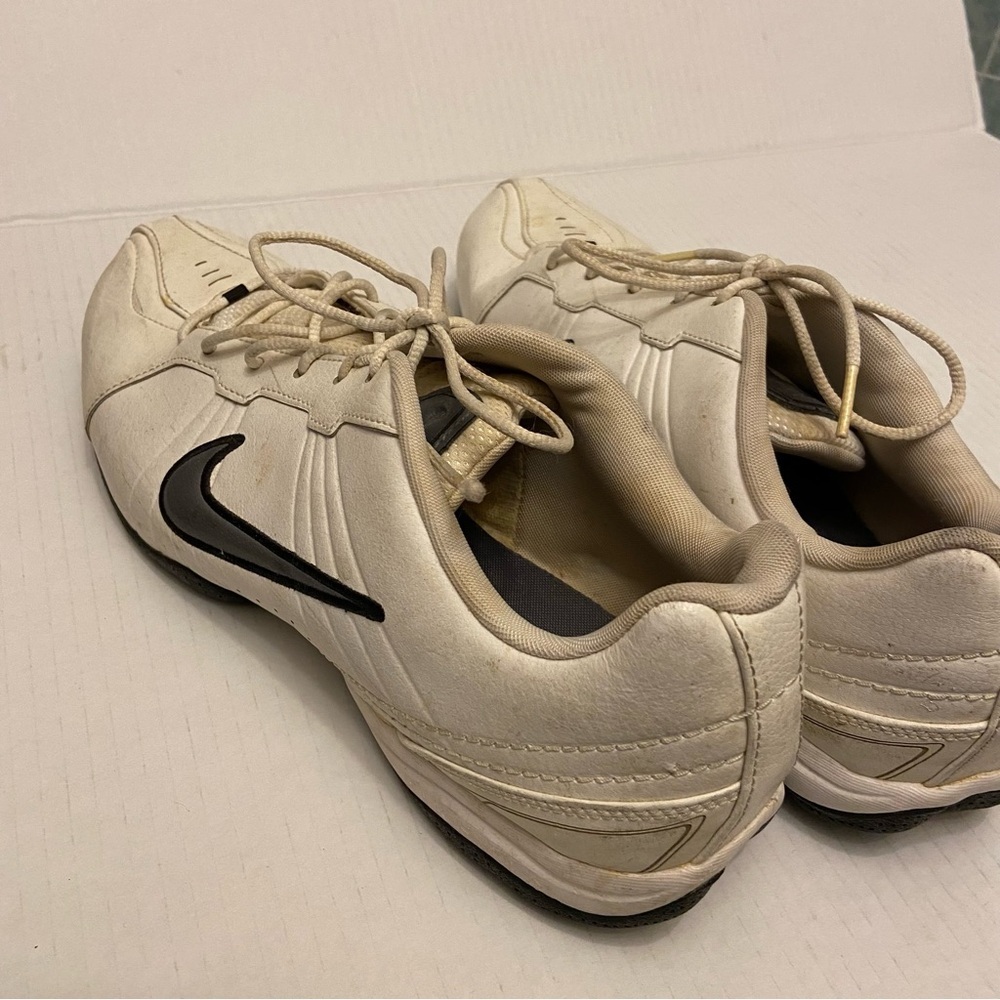 Nike Air Affect III 2010 Leather 386493-103 Mens White Black Sneakers Size 13. - Picture 9 of 10